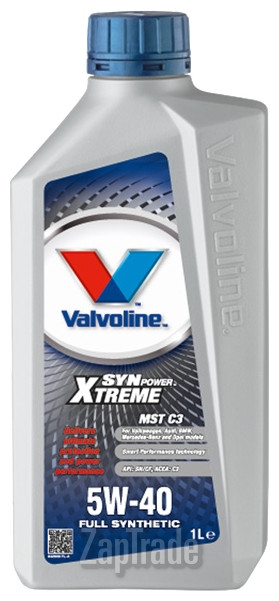 ������ �������� ����� Valvoline SYNPOWER XTREME MST SAE C3 5W-40, 1� ������������� | ������� 842033