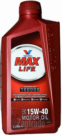 ������ �������� ����� Valvoline Maxlife ����������� | ������� 872361