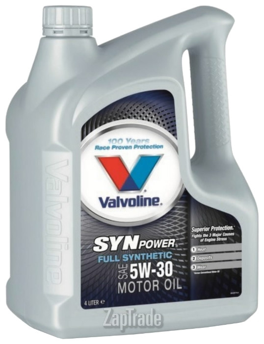 ������ �������� ����� Valvoline ���. �������� ����� SYNPOWER XL-lll SAE 5W-30, 4� ������������� | ������� 817962