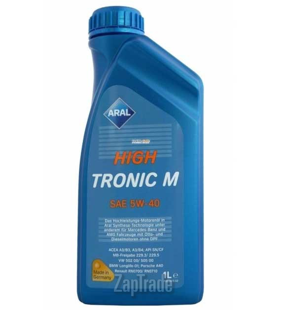 ������ �������� ����� Aral HighTronic M ������������� | ������� 21407