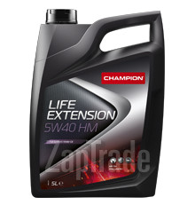 ������ �������� ����� Champion oil LIFE EXTENSION 5W40 HM ������������� | ������� 8227844