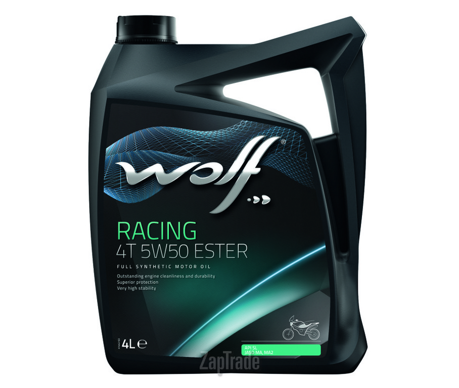 ������ �������� ����� Wolf RACING 4T 5W50 ESTER ������������� | ������� 8305412
