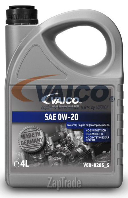 ������ �������� ����� Vaico SAE 0W-20 ������������� | ������� V60-0285_S