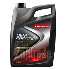 ������ �������� ����� Champion oil OEM SPECIFIC 0W30 MS-BHDI ������������� | ������� 8222160