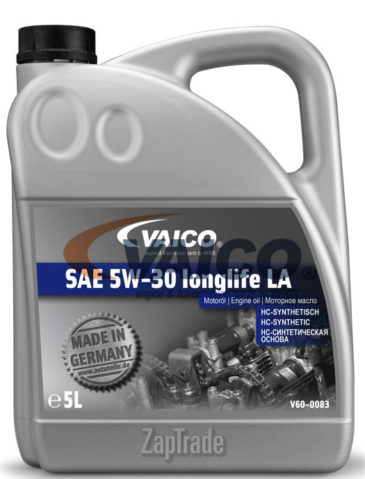 ������ �������� ����� Vaico SAE 5W-30 longlife LA ������������� | ������� V60-0083