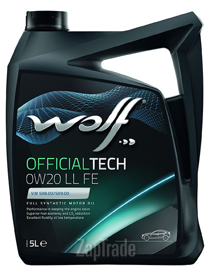 ������ �������� ����� Wolf OFFICIALTECH 0W20 LL FE ������������� | ������� 8331336