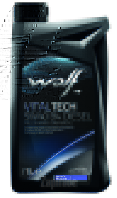 ������ �������� ����� Wolf VITALTECH 5W40 B4 DIESEL ������������� | ������� 8333903