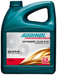 ��������������� ����� � �������� ���: Addinol Getriebeol GX 80W 90 4L ����, �����, ���������, ����������� | ������� 4014766250438 � �������